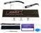 LifeArt Lesebrille, Blaulicht blockierende Brille, Computer Lesebrille für Damen Herren, Mode Rechteck Brillenrahmen (Schwarz, 1.75 Vergrößerung)