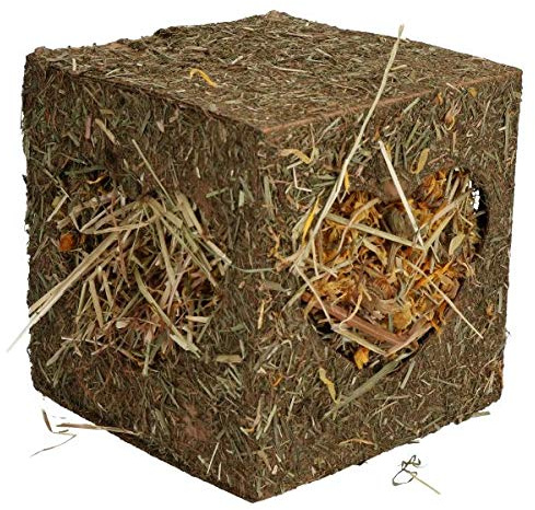 Kleintiere Meerschweinchen Kaninchen Langeweile Breaker Medium Heu Würfel
