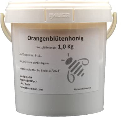 Miel de fleurs d'orange 1 kg