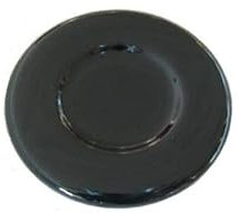 Gecasa kit piattello smaltato nero 1 grande 2 medi 1 piccolo adattabile bompani (Piccolo, Piattello)