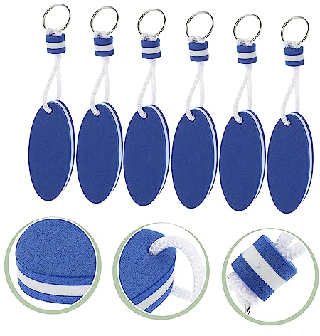 Sosoport 6 Stück Schwimmende Schlüsselanhänger Für Boote Schlüsselanhänger Boje Kleiner Schlüsselanhänger Sport-Surfbrett-Schlüsselanhänger Marine-Aufbewahrung Schwimmender