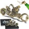 ZONSUSE Apribottiglie Magnetico Moto,Apribottiglie Vintage Moto,Apribottiglie Magnetico Birra,Regalo Uomo Compleanno,Regalo Uomo Originale Utile per Marito Fidanzato Fratello Appassionato Moto (C-1)