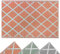 Primaflor Outdoor-Teppich - Korfu, Orange, 120x180cm,Wetterfester, Wasserabweisender, UV-Beständiger Teppich für Innen und Außen, Balkon und Terrasse