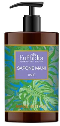 Euphidra Linea Profumata - Sapone Mani Tiaré, 300ml