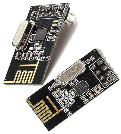 TECNOULAB 2 Stück NRF24L01 2,4 GHz Wireless-Transceiver-Module