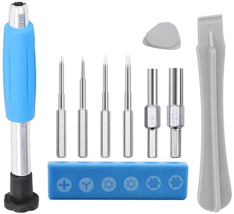Jeu de tournevis Gamebit, tournevis de sécurité 3,5 mm 4,5 mm, tournevis T8 T6 Triwing et tournevis cruciformes, kit d'outils de réparation pour manette Xbox One, PS4, SNES N64, console NES Wii