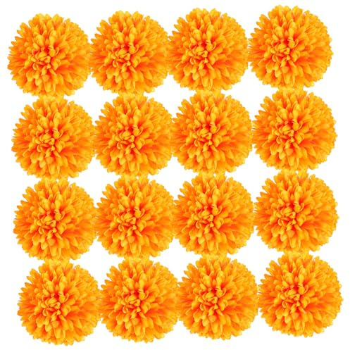 Cabilock 50 Stück Simulation Melaleuca künstliche blüten Artificial Flower Blumenkranz blumengirlande Weihnachten Requisiten gefälschter Blütenkopf künstliche Frau Haarschmuck Plastik
