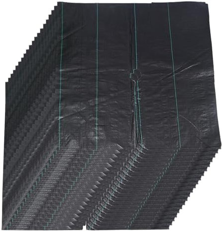 belupai 20 Stück Unkraut-Barriere-Landschaftsstoff, Verdickte Wiederverwendbare Baum-Unkraut-Barrierematte, Stoff, Baumwurzel-Barriereschutz, Unkraut-Barrierematten für Wurzelschutz(80cm)