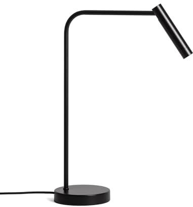 LEDKIA LIGHTING LED Tischlampe 2,5W Aluminium Gazny Mattschwarz
