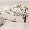 Purekay Wandtattoo Baum 3D DIY Foto Wandsticker Pflanzen Wandaufkleber Groß Kleben Aufkleber Wandbilder für Schlafzimmer Wohnzimmer Kinderzimmer Sofa Hintergrund Wanddeko (Rechts Grün, M)