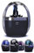 Feoffey Enceinte ferrofluide dansante, haut-parleur magnétique goutte de baleine venin noir tech bluetooth sans fil K Song jeu ferrofluide son venin jouet de bureau visualiseur haut-parleur