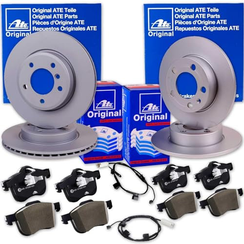 ATE Bremsscheiben + Beläge vorne + hinten passend für 1er F20 F21 2er F22 F23