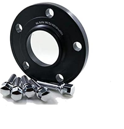 GIGIROM Spurverbreiterungen 5x120 15/20mm Mittelloch 72,6 Autozubehör Radadapter, for E46 E34 E53 E60 E91 E36 Auto-Separadores Spurverbreiterung Adapter(Black 1 PIECE 15MM)