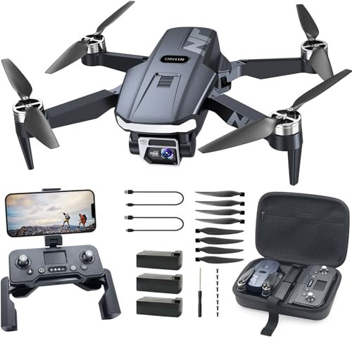 NAFYRE N11 PRO GPS Drone with Camera for Adults 4K UHD, 90 Min Long Flight Time, Long Control Range, Auto Return, Follow Me, Brushless Motor, RC Quadcopter for Beginners