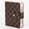 OFFICE RITM™ Pocket A7 Budget Mini Binder Wallet Planner Notizbuch | Winziges, kleines 6-Ring-PU-Leder, kariert, nachfüllbar, Tagebuch für Budgetierung, mit Geldfüllung, Reißverschluss-Umschlägen