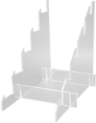 WPKD BLUEIY Acrylic Knife Bayonet Stand, Compact Transparent Multifunctional Detachable Knife Holder for Small Tools, Knife Display Stand, Kitchen Organizer