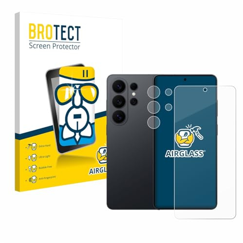 BROTECT Schutzglas für Samsung Galaxy S26 Ultra | (Display+Kamera) Transparenter Displayschutz Made in Germany Schutzfolie Panzer Folie Glas 9H Einfache Montage Clear