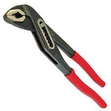 Tech Traders ® 250MM 10 Plumbers Slim JAW WATERPUMP Pliers Pipe Wrench Grips Water Pump