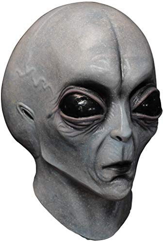 Ghoulish Productions - Area51, Aliens Serie, strapazierfähiges Latexkostüm, handbemalt, Halloween, Karnevalsumzug, Kostümparty, Einheitsgröße für Erwachsene
