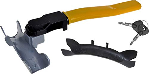 ProPlus 761316 Heavy Duty Lenkradsperre, Gelb, Schwarz