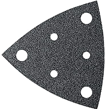 FEIN 63717109013 Deltaschleifpapier mit Klett, gelocht Körnung (num) 60 Eckmaß 80mm 50St.