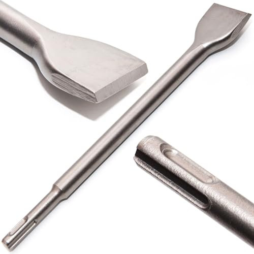 SDS Plus Meißel gebogene Kopfform mit Winkel 15° Fliesenmeissel 40 mm / 250 mm