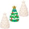 Baker Ross Teelichthalter, Weihnachtsbaum, Keramik, 3 Stück