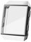 Schutzhülle Kompatibel für Ionic - 2 Stück Displayschutz Hülle Weiche TPU Hülle Cover Rahmen Schutzhülle Schutzrahmen Smart Watch Zubehör Case (Schwarz, Silber)