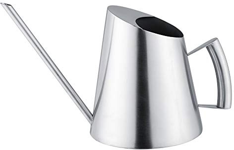 VOBOR Gießkanne - Gartengießkanne, 1500ml Edelstahl Gießkanne Gebürstet Gartenpflanzung Indoor Outdoor