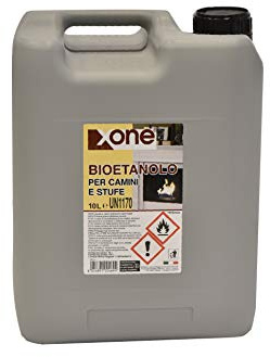 Bioetanolo 100 litri | 10 Taniche da 10 litri di etanolo biologico per biocamini alta qualità