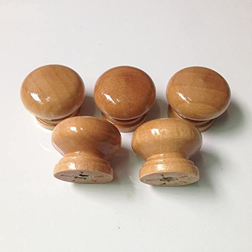 Möbelknöpfe für Kommode, Wolke, 5 Stück, 24 x 20 mm, Holzgriffe für Küchenschränke, Türen, Kommoden, Möbelbeschläge, Heimwerker-Holz