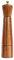 DeroTeno Pfeffermühle, Verstellbare Pfeffermühle aus Edelstahl, Akazienholz, 27 cm Höhe, Unterer DIA: 6 cm, Oberer DIA: 5,5 cm (Tablett ist NICHT im Lieferumfang enthalten)