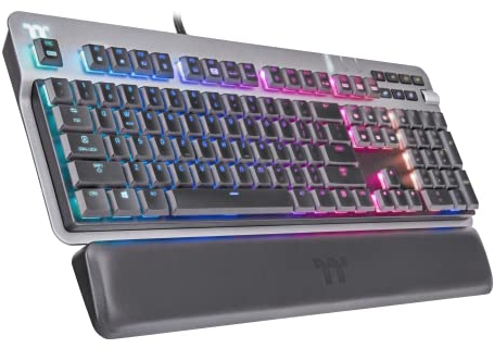 Argent K6 RGB KB6 Cherry Low Profile Silver German