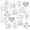 Cheereveal 24 Pieces 25th Wedding Anniversary Decorations, 25th Silver Wedding Anniversary Hanging Swirls, Ceiling Decorations for Couple, Happy Anniversary Valentine Party Supplies