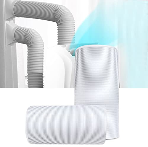 Dioche Schlauch für klimaanlage, Tragbare, Universelle, Flexible Ersatzteile für Abluftschlauch der Klimaanlage (D13 cm x 1,5 m)