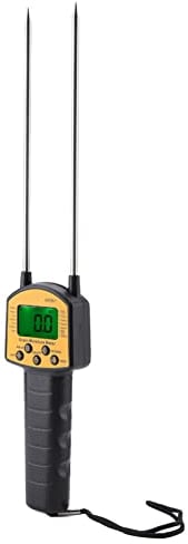 Getreidefeuchtetester, Getreidefeuchtemessgerät, SMART SENSOR AR991 Digitales LCD-Getreidefeuchtemessgerät für Weizen, Mais, Reis, Erdnuss, Sojabohnen