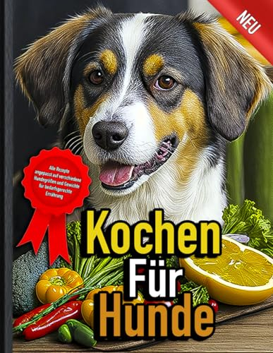 Kochen für Hunde Buch: Rezepte für alle Hunde Größen und Gewichte sowie den täglichen Bedarf