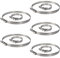 10 Fascette Universali Per Asse, Da 31,75 Mm Fino A 127 Mm, Fascette Stringitubo In Acciaio Inox, 5 Morsetti Grandi E 5 Piccoli Axle Cv Morsetti a Crimpare per Giunti Omocinetici Asse Regolabile