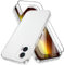 XINYEXIN Coque Transparente pour Motorola Edge 30 Neo, avec Protection D'écran en Verre Trempé [2 Pièces] Étui Housse Antichoc en TPU Souple Ultra-Mince - Transparent