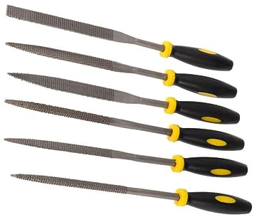 BESTonZON 6-Teiliges Set Holzfeile Raspel Datei Metallbürste Bastelmesserset gebogene Raspel Holzschnitzwerkzeuge Holzraspel Werkzeug Holzraspelfeile Holzschnitzen einstellen Aktenhalter