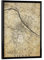 artboxONE Poster mit schwarzem Rahmen 18x13 cm Städte/Wien Wien als Vintage Stadtplan - Bild Wien
