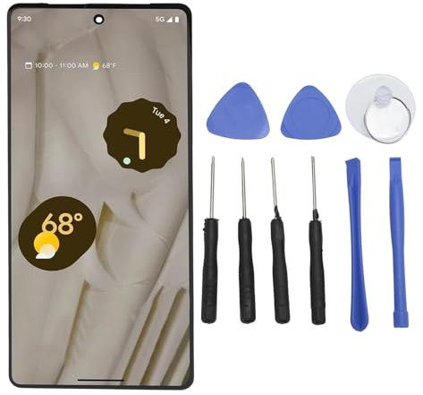 MENDUNER Sostituzione Schermo AMOLED Organico per GVU6C GQML3, Telaio Pixel 7 5G da 6,3 Pollici, Gruppo Digitalizzatore con Strumenti di Riparazione Telaio per Pixel 7 5G