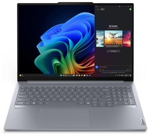 Lenovo ThinkBook 16 G7 QOY 21NH000JUS 16 Copilot + PC Notebook - WUXGA - Qualcomm Snapdragon X Plus X1P-42-100 - 16 GB - 512GB SSD - English (US) Keyboard - Luna Gray - Qualcomm Chip - 19200 * 1200 0