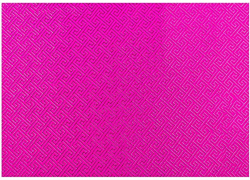 TGDGFKIAS Les Tissus lisseux, Tissu satiné Brocart Chinois au mètre for Tapisserie et décoration intérieure 75CMX50CM(N)