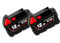 12000mAh Electric tool lawn mower Replacement Lithium Battery 18V. Compatible with Milwaukee M18 XC 48-11-1860 48-11-1850 48-11-1840 48-11-1820 48-11-1815(2PCS 12000mAh)