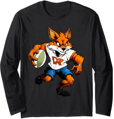 Rugby Fuchs Langarmshirt