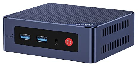 Beelink Mini PC processore 12th Alder Lake N100 (Turbo 3,4 GHz), mini computer 16GB RAM DDR4 e SSD 512GB, supporto per due schermi 4K indipendenti, Wi-Fi 6/BT 5.2, Ethernet 2,5G, mini PC desktop