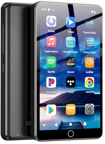 Fanvace 16GB Reproductor MP3 Con WiFi Bluetooth, Pantalla IPS táctil 4.02