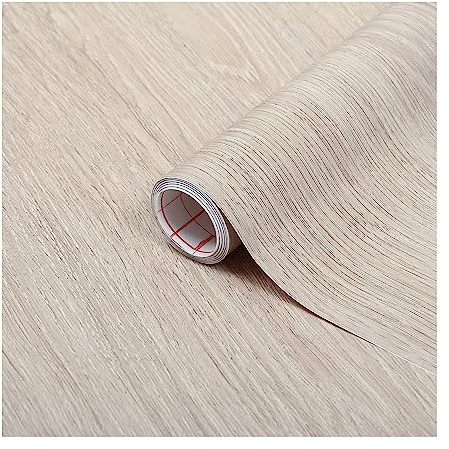d-c-fix vinyl wrap Santana oak lime wood effect 67,5 cm x 2 m - sticky back plastic roll for furniture, kitchen & cupboards - contact paper sticker self adhesive film