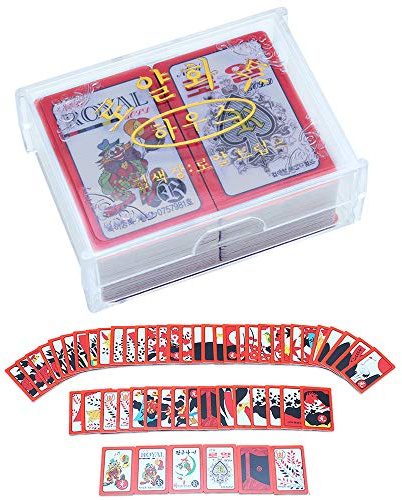 ROYAL Hwatu Koreanisches Blumen-Kartenspiel, Go-Stop Godori Luxury Hwatu (??) Minari-Film-Requisiten, Min HWA Tu Hwato HWA für das königliche Haus-Spiel